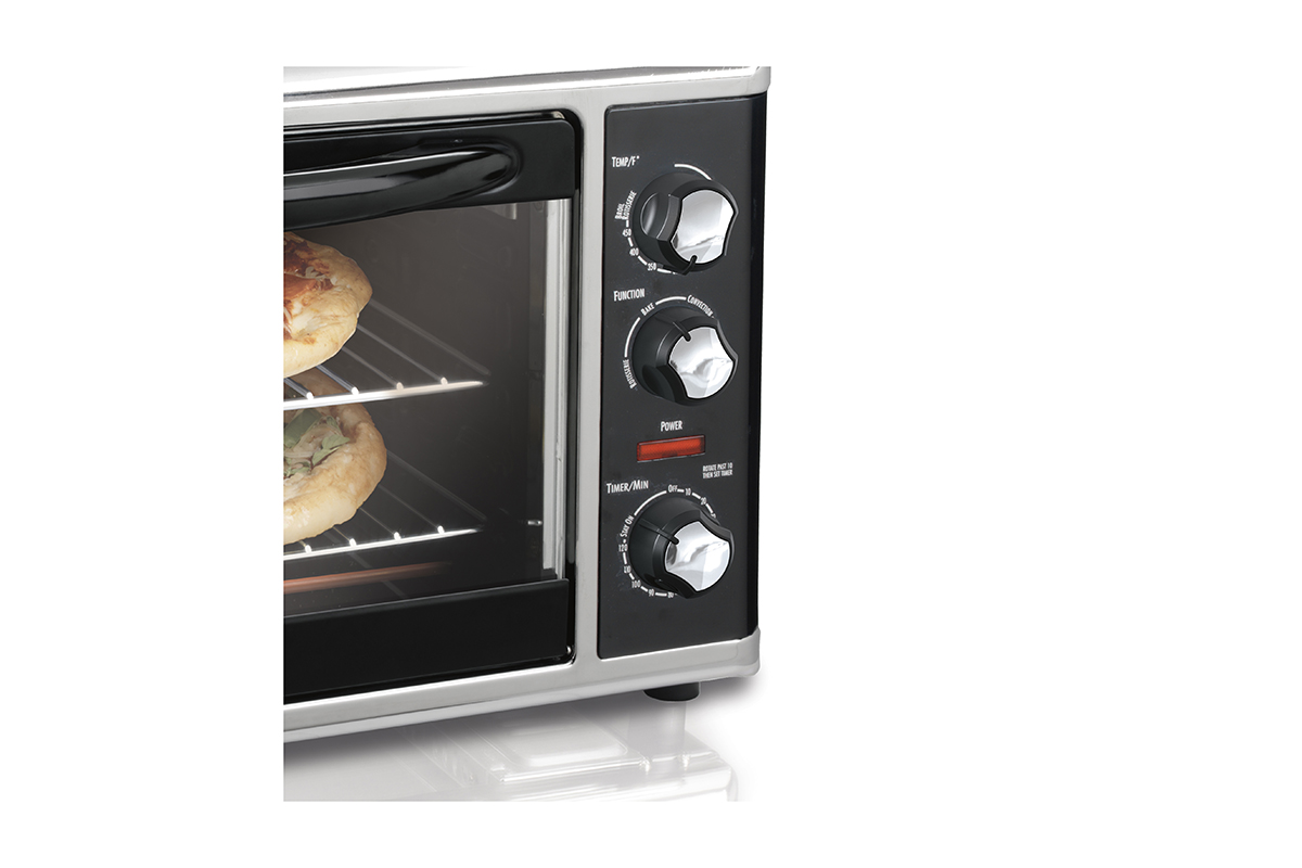 Horno eléctrico Hamilton Beach 31100D negro capacidad extra grande. – DE  HOGAR