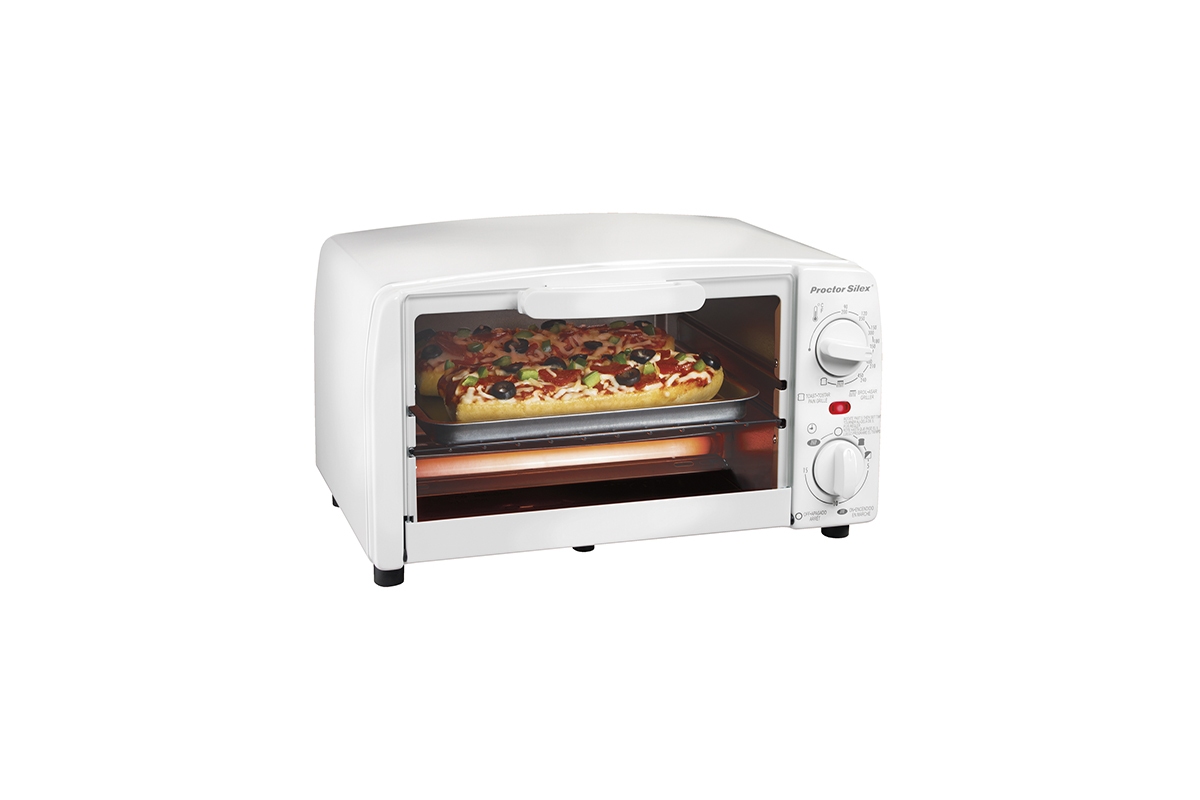 Horno eléctrico Hamilton Beach 31116R blanco capacidad 4 rebanadas. – DE  HOGAR