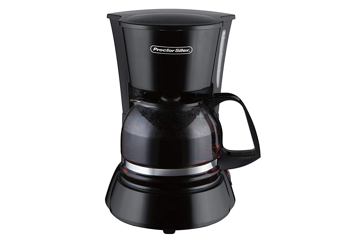 Cafetera Proctor Silex 48138 negra automática 4 tazas. – DE HOGAR