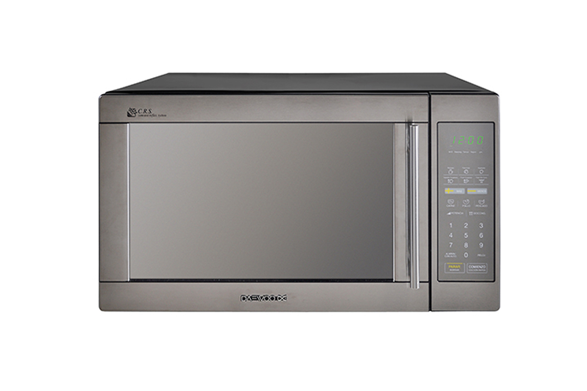 Horno de Microondas Winia KOR-164H gris acabado tipo espejo 1.6 pies. – DE  HOGAR
